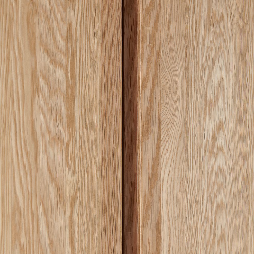 Durham Natural Oak Double Wardrobe 13