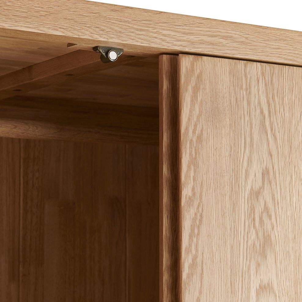Durham Natural Oak Double Wardrobe 11