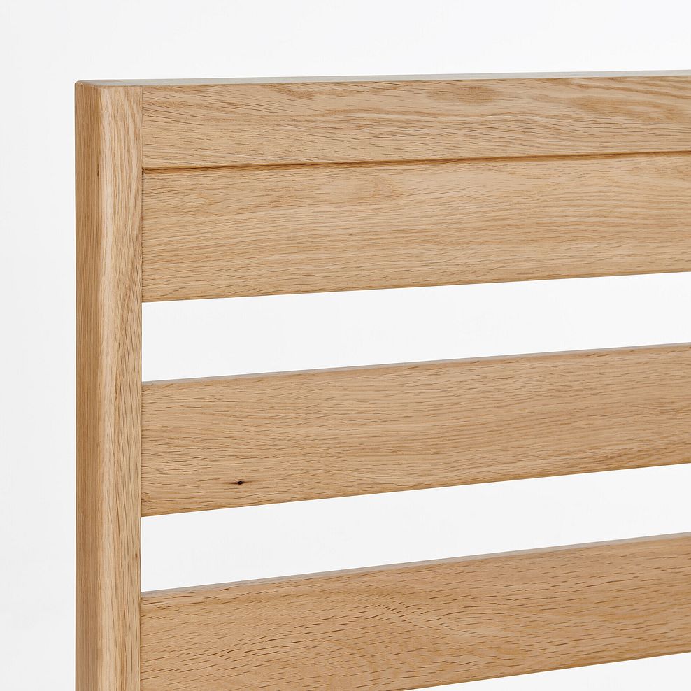 Durham Natural Oak King-Size Bed 7