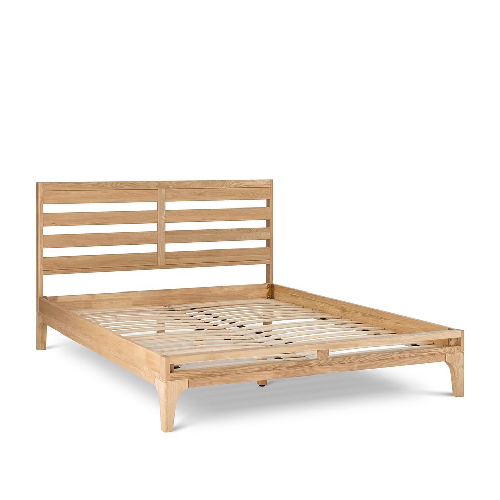 Durham Natural Oak King-Size Bed 4