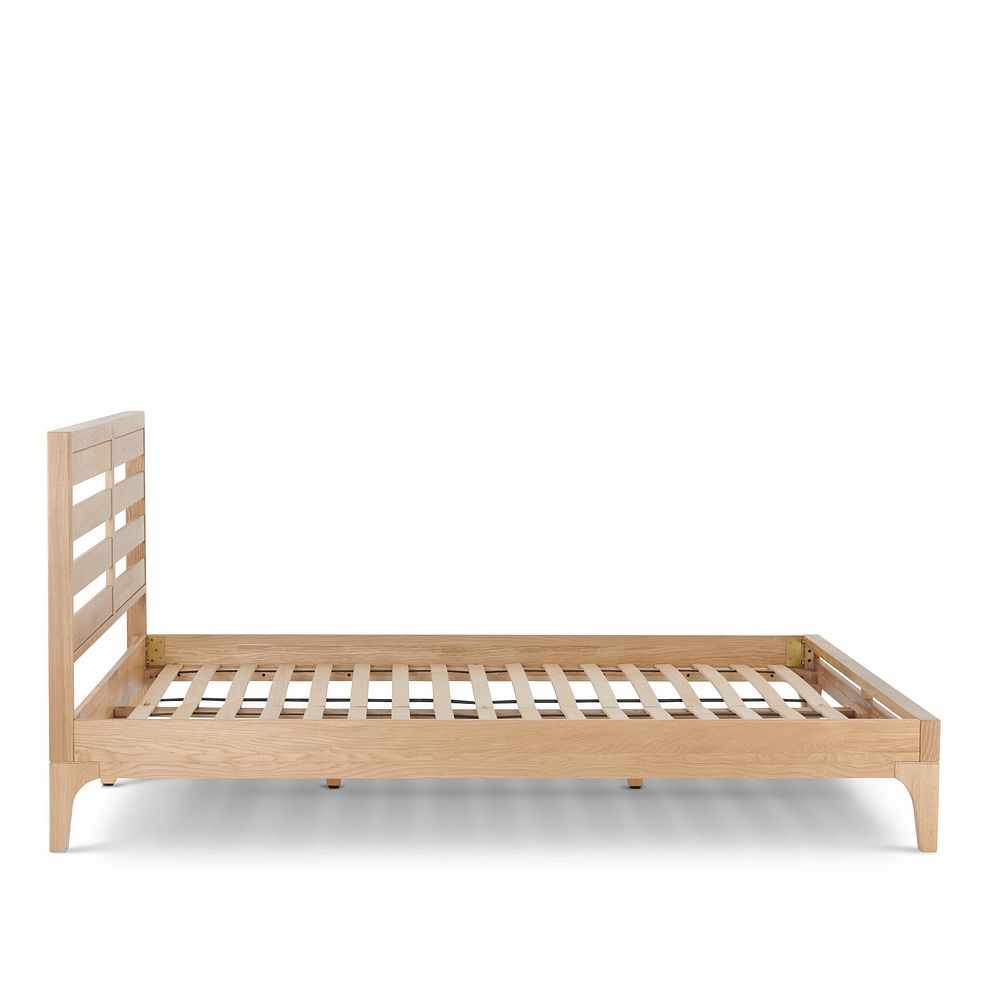 Durham Natural Oak King-Size Bed 6