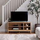 Durham Natural Oak Large TV Unit