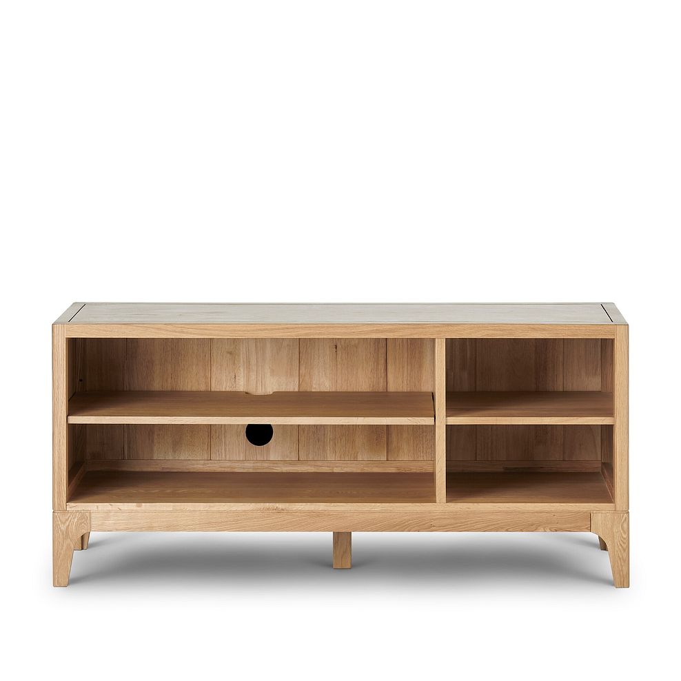 Durham Natural Oak Large TV Unit 5