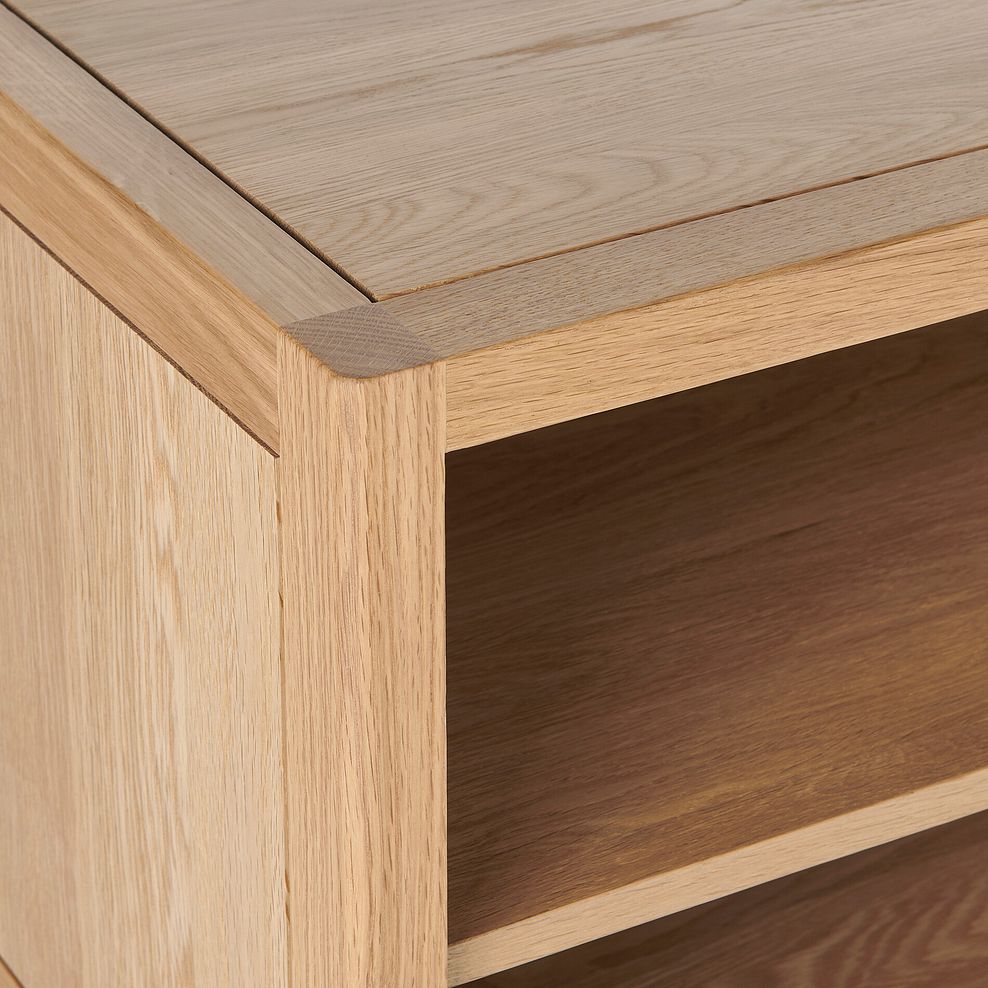 Durham Natural Oak Large TV Unit 7