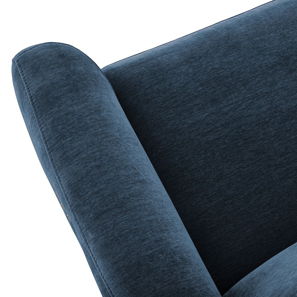 Dylan 3 Seater Electric Recliner Sofa in Amigo Navy Fabric 9