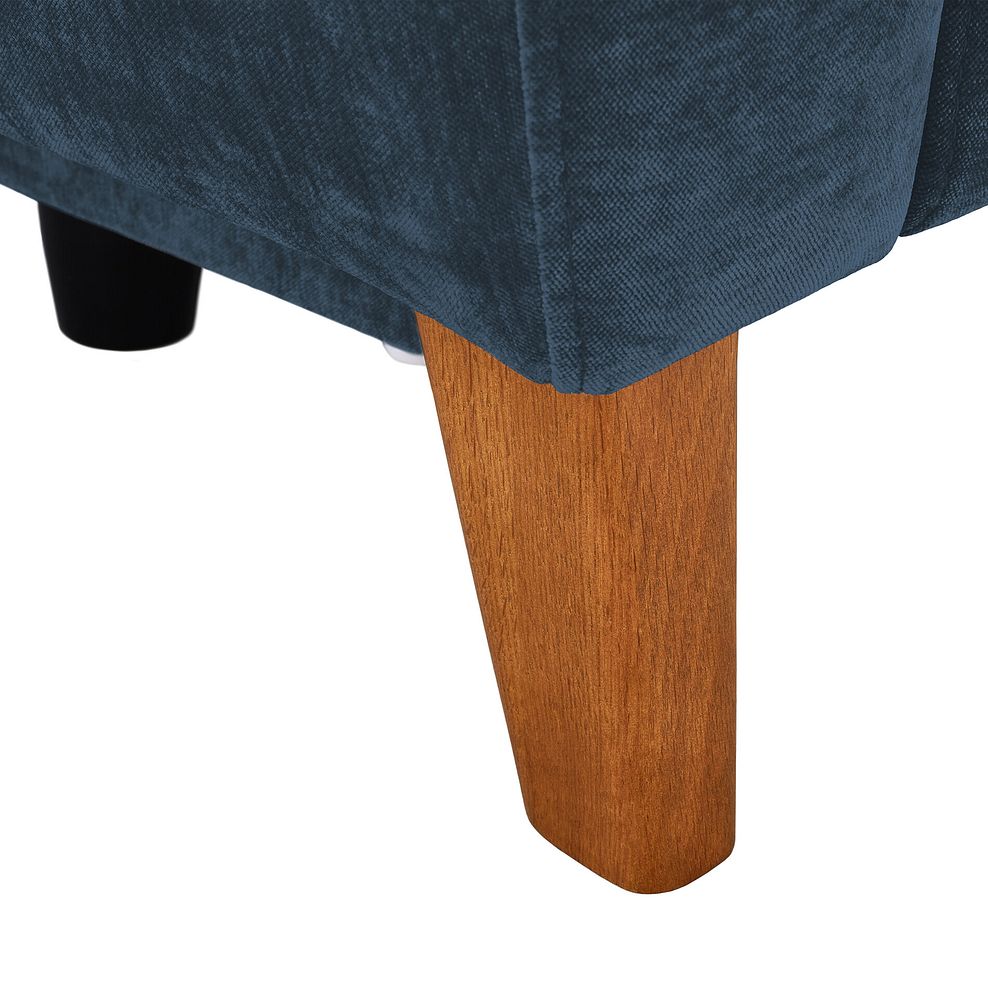 Dylan 3 Seater Electric Recliner Sofa in Amigo Navy Fabric 13