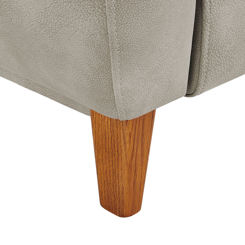 Dylan 3 Seater Electric Recliner Sofa in Oxford Beige Fabric 9