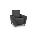 Dylan Armchair in Darwin Charcoal Fabric