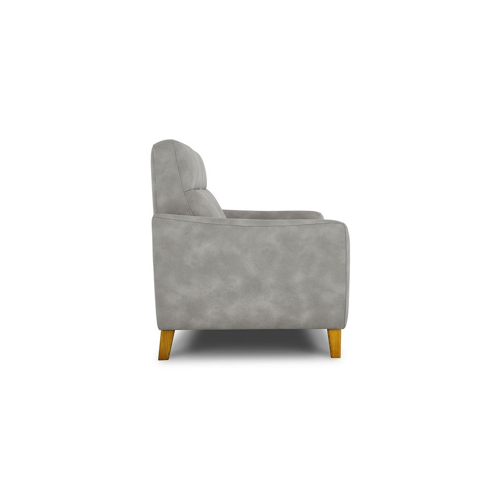 Dylan Armchair in Oxford Grey Fabric 6
