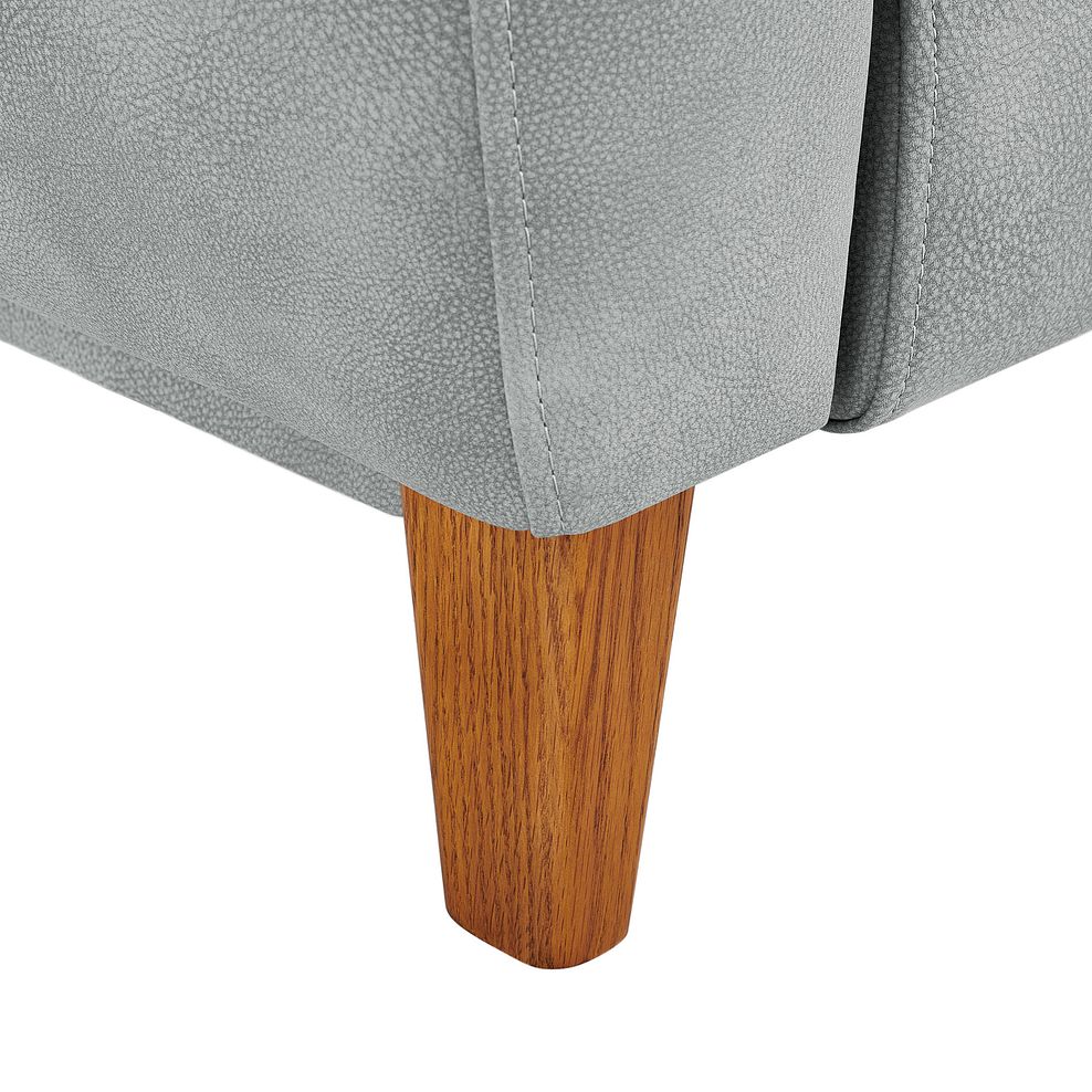 Dylan Armchair in Oxford Silver Fabric 5