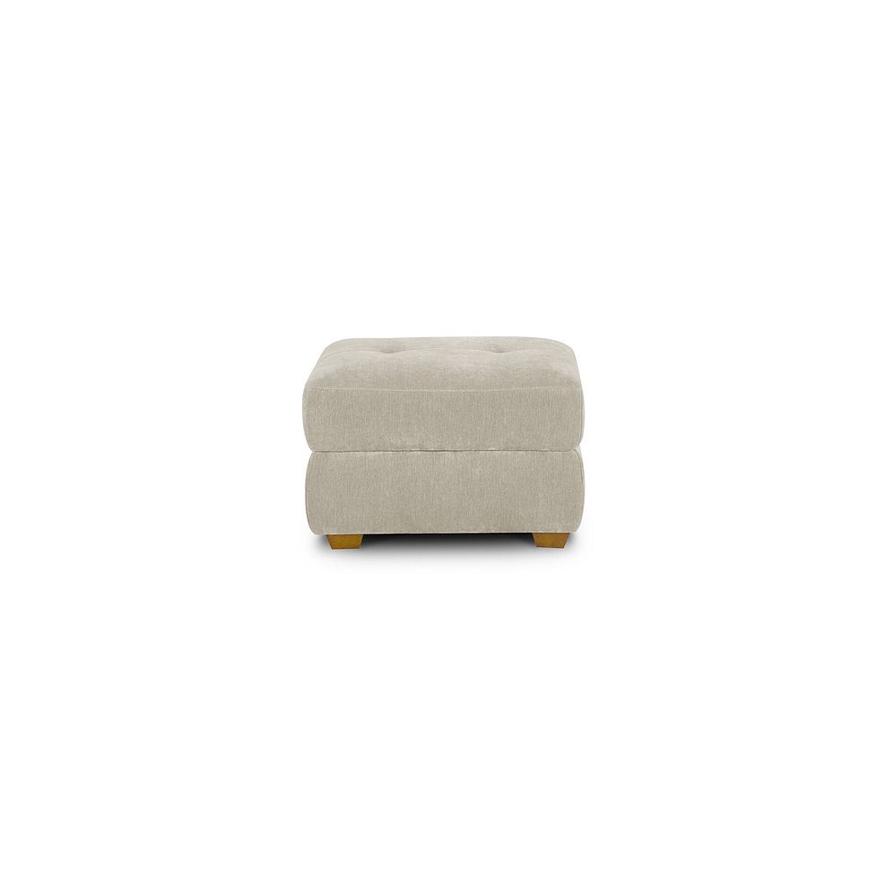Dylan Storage Footstool in Darwin Ivory Fabric 3