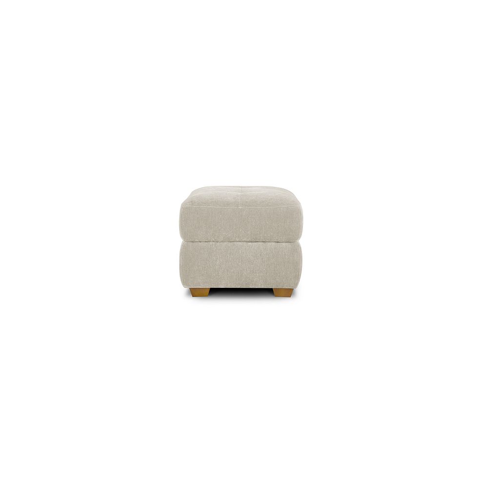 Dylan Storage Footstool in Darwin Ivory Fabric 4