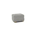 Dylan Storage Footstool in Darwin Silver Fabric