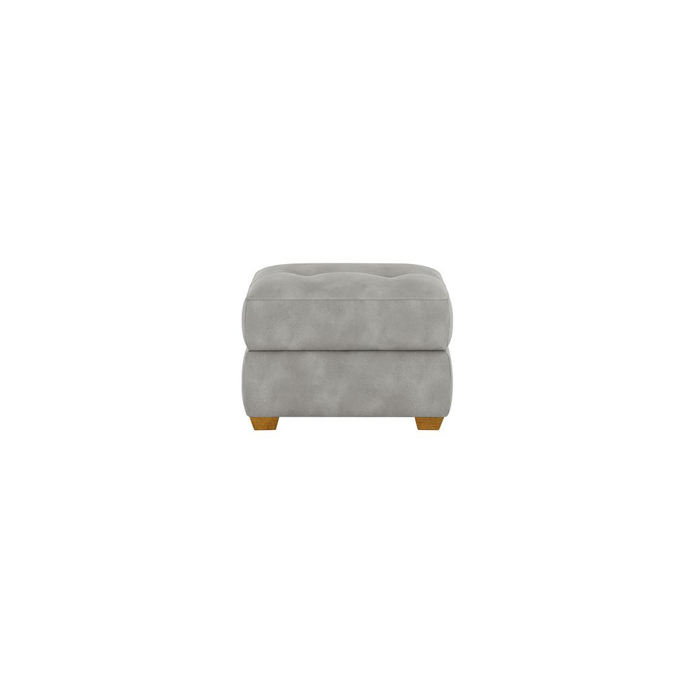 Dylan Storage Footstool in Oxford Grey Fabric 4