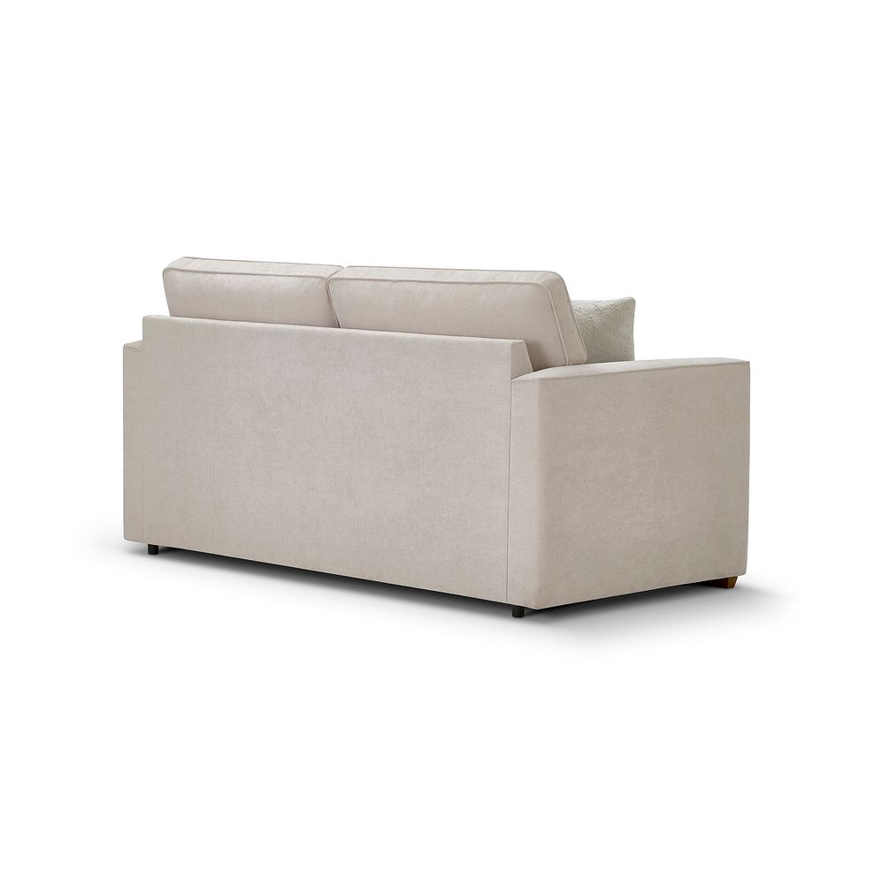 Eastley 2 Seater Sofa Bed in Limoge Beige Fabric with Beige Scatters 12