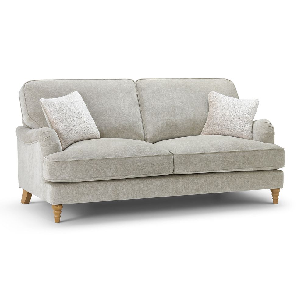 Eloise 3 Seater Sofa in Marlan Natural Fabric 5