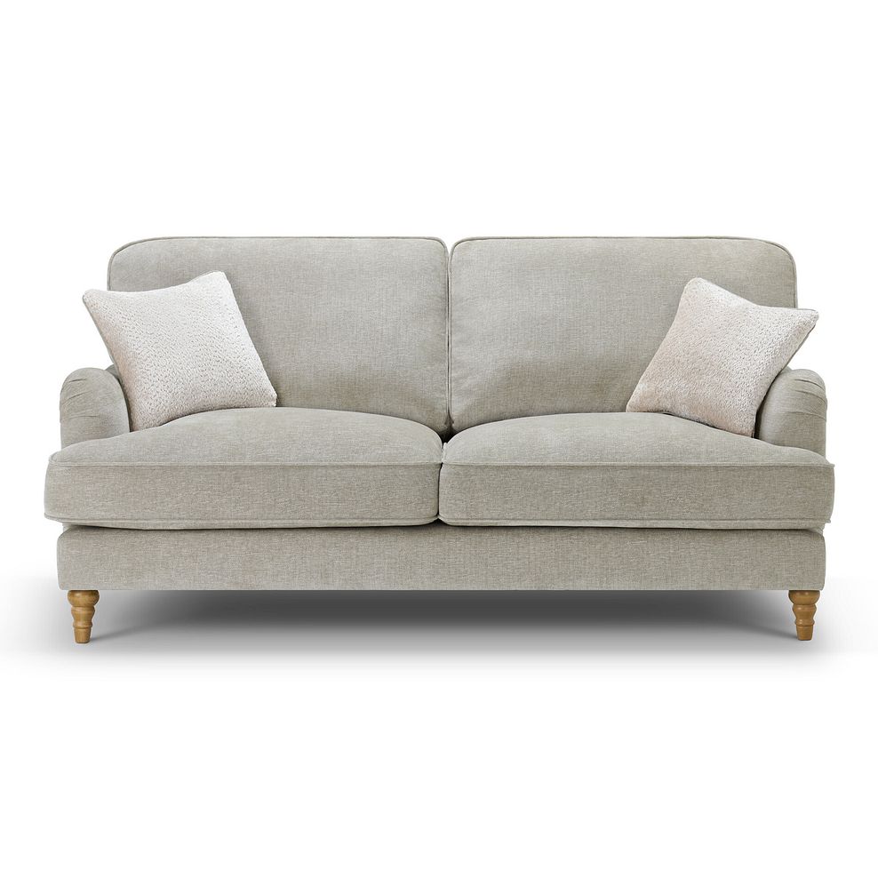 Eloise 3 Seater Sofa in Marlan Natural Fabric 6
