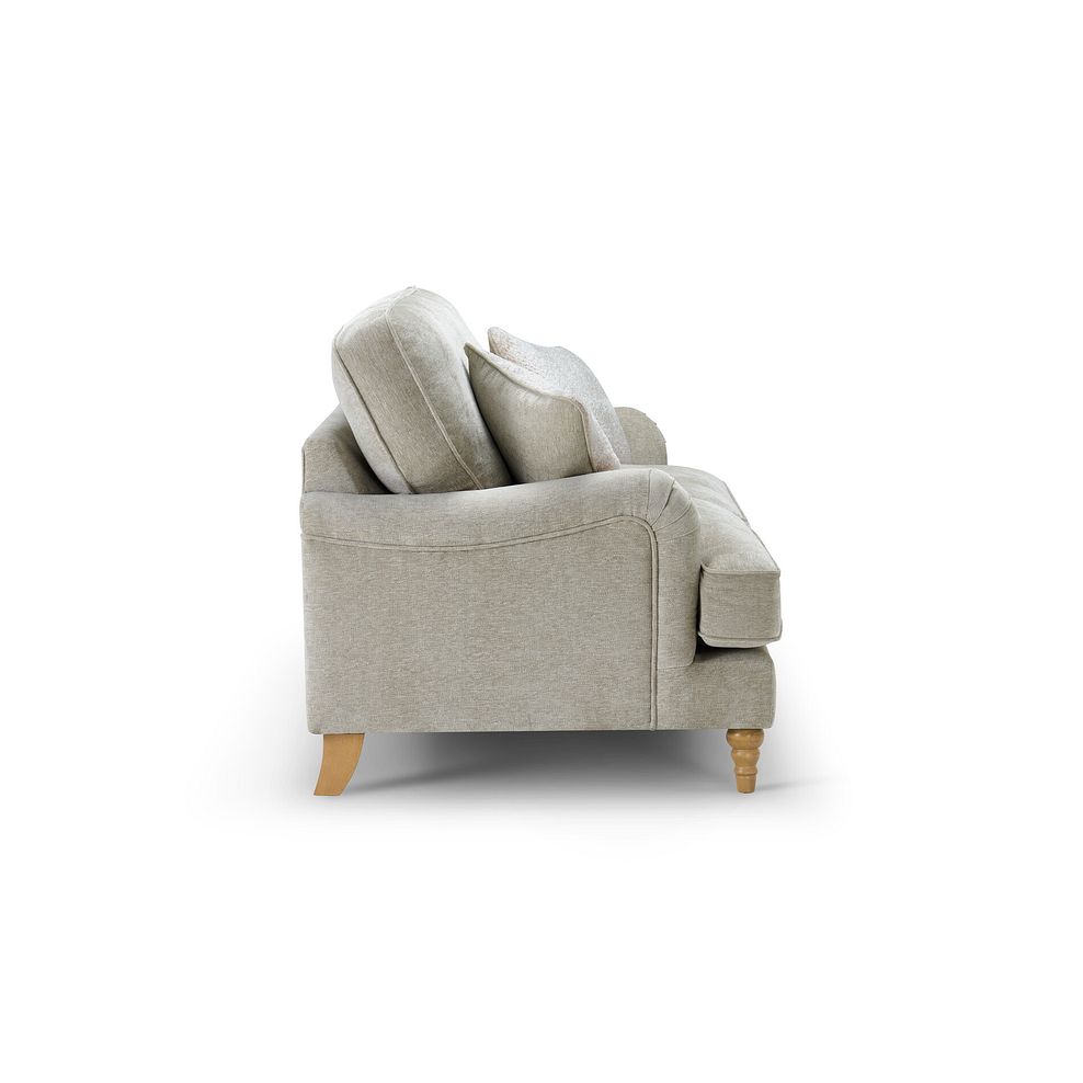 Eloise 3 Seater Sofa in Marlan Natural Fabric 7