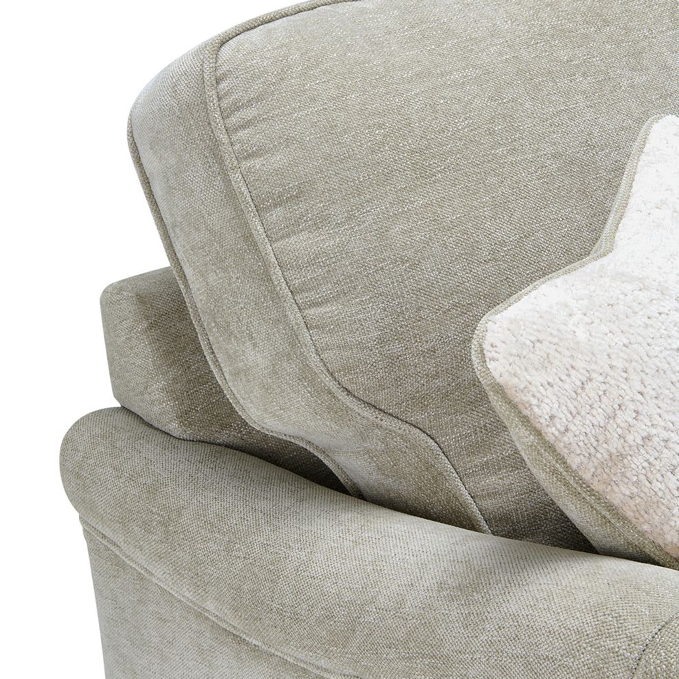 Eloise 3 Seater Sofa in Marlan Natural Fabric 10