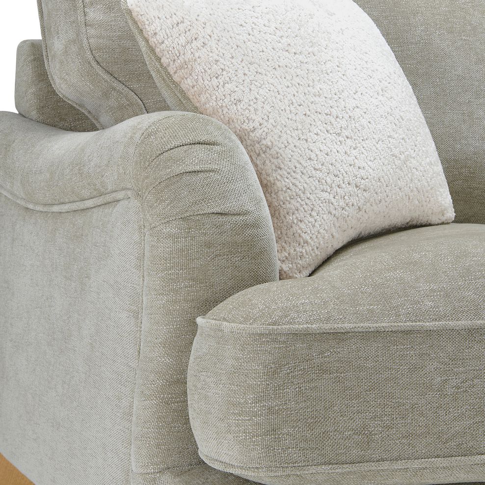 Eloise 3 Seater Sofa in Marlan Natural Fabric 14