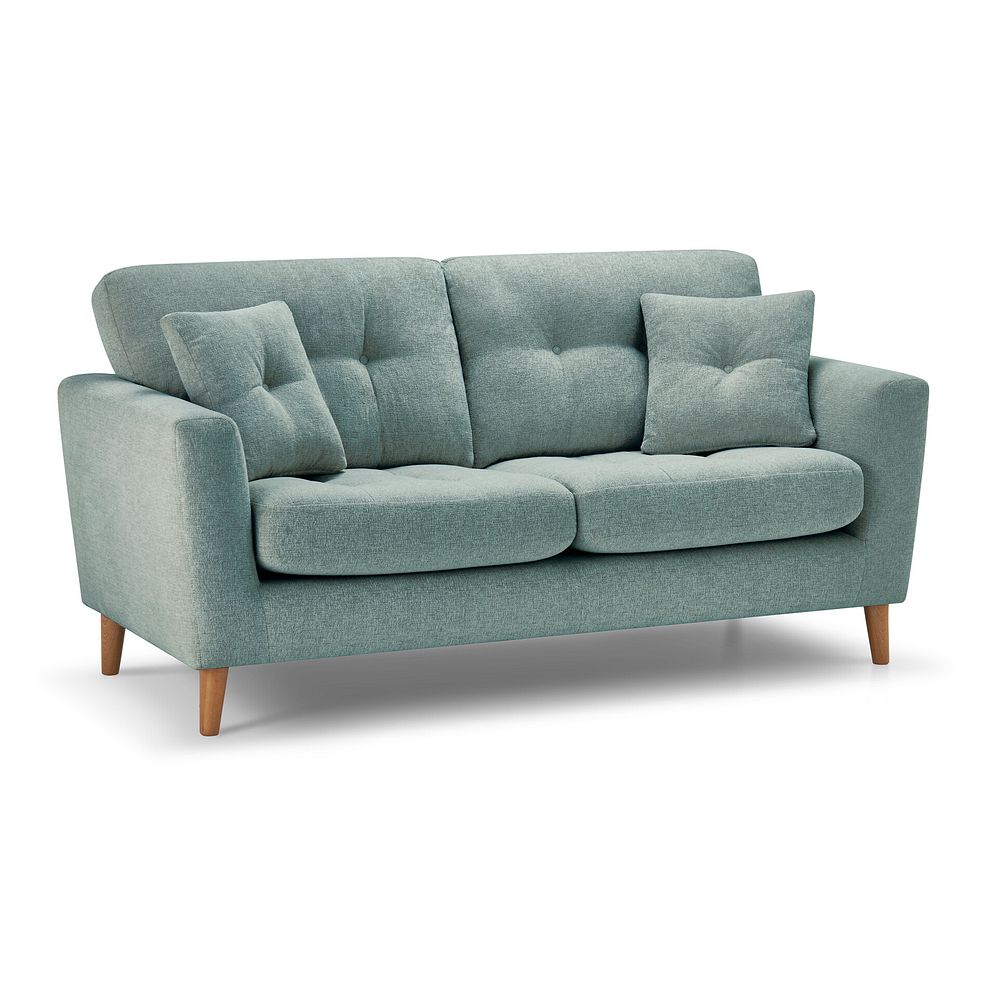 Eton 3 Seater Sofa in Cherub Duck Egg Fabric 3