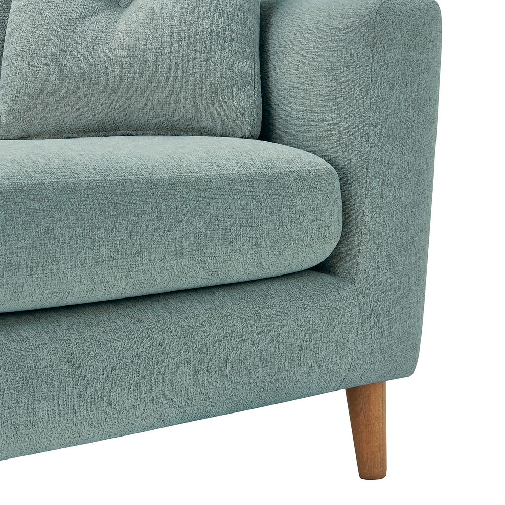 Eton 3 Seater Sofa in Cherub Duck Egg Fabric 9