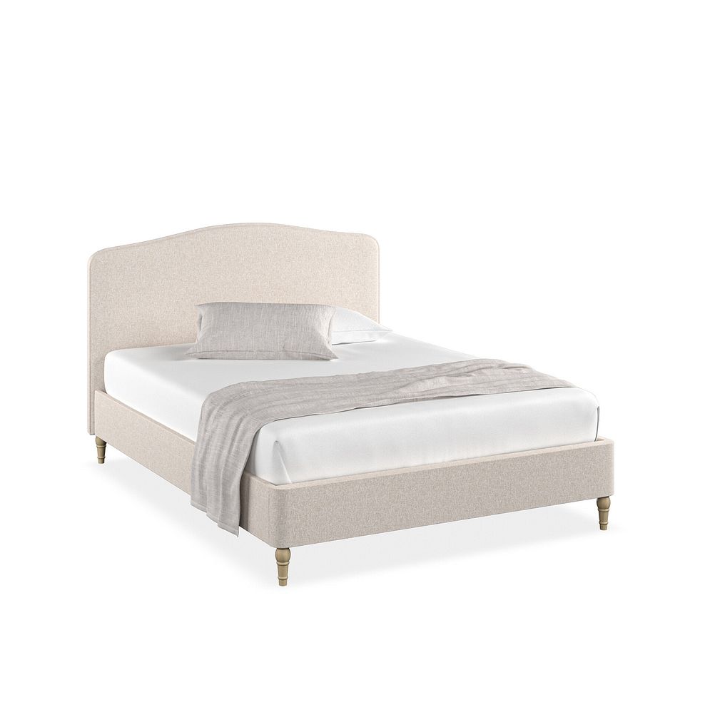 Evesham King-size Bed in Carina Parchment Fabric 1