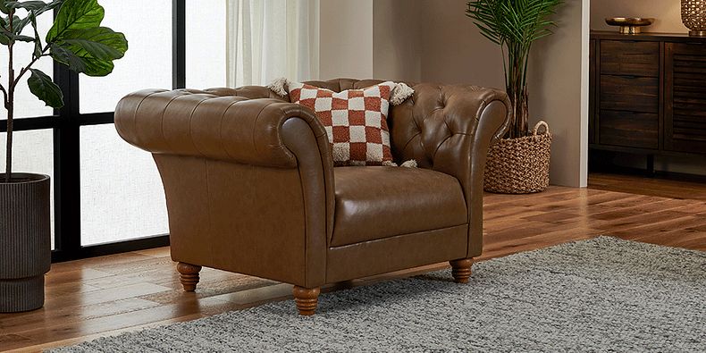 Armchairs and footstools