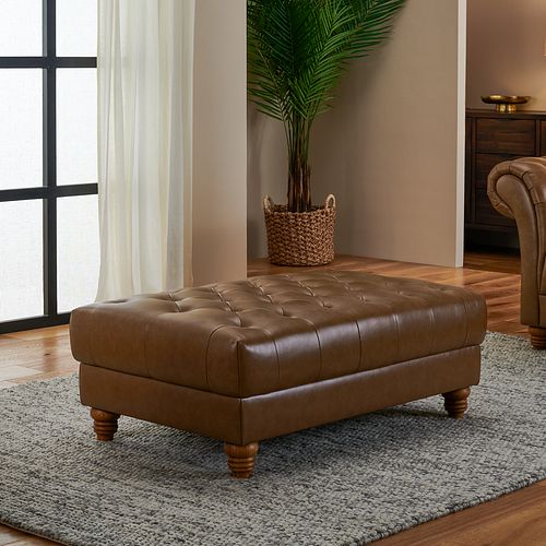Leather Footstools
