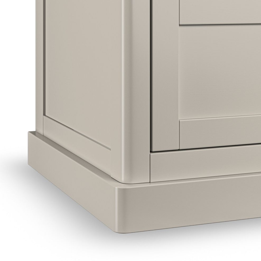 Henley Natural Oak and Stone Painted Hardwood Double Wardrobe 9