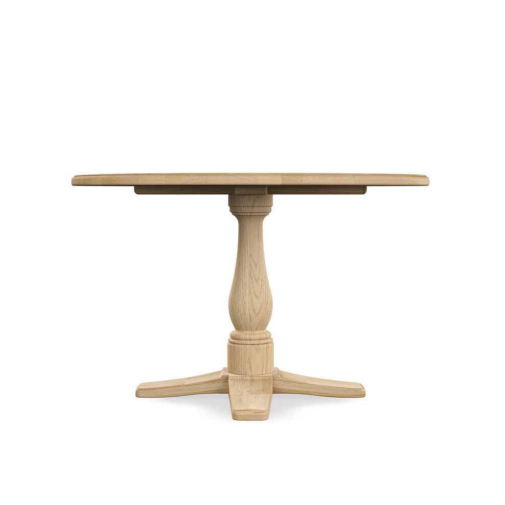 Henley Natural Oak Round Pedestal Dining Table 5