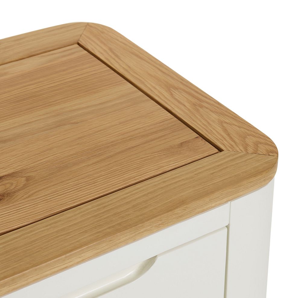 Hove Natural Oak and Painted 3+4 Chest of Drawers 8