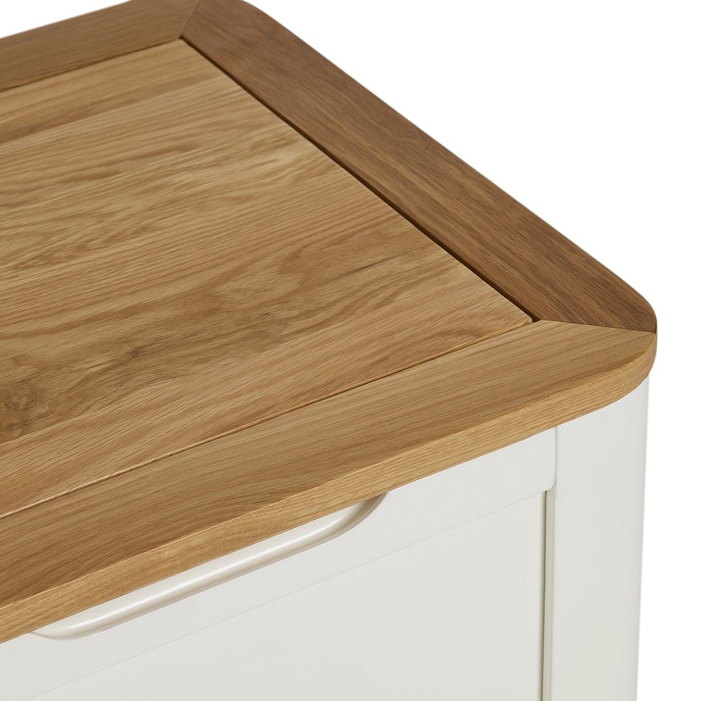 Hove Natural Oak and Painted Blanket Box 6
