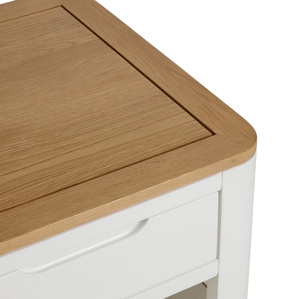 Hove Natural Oak and Painted Coffee Table 8