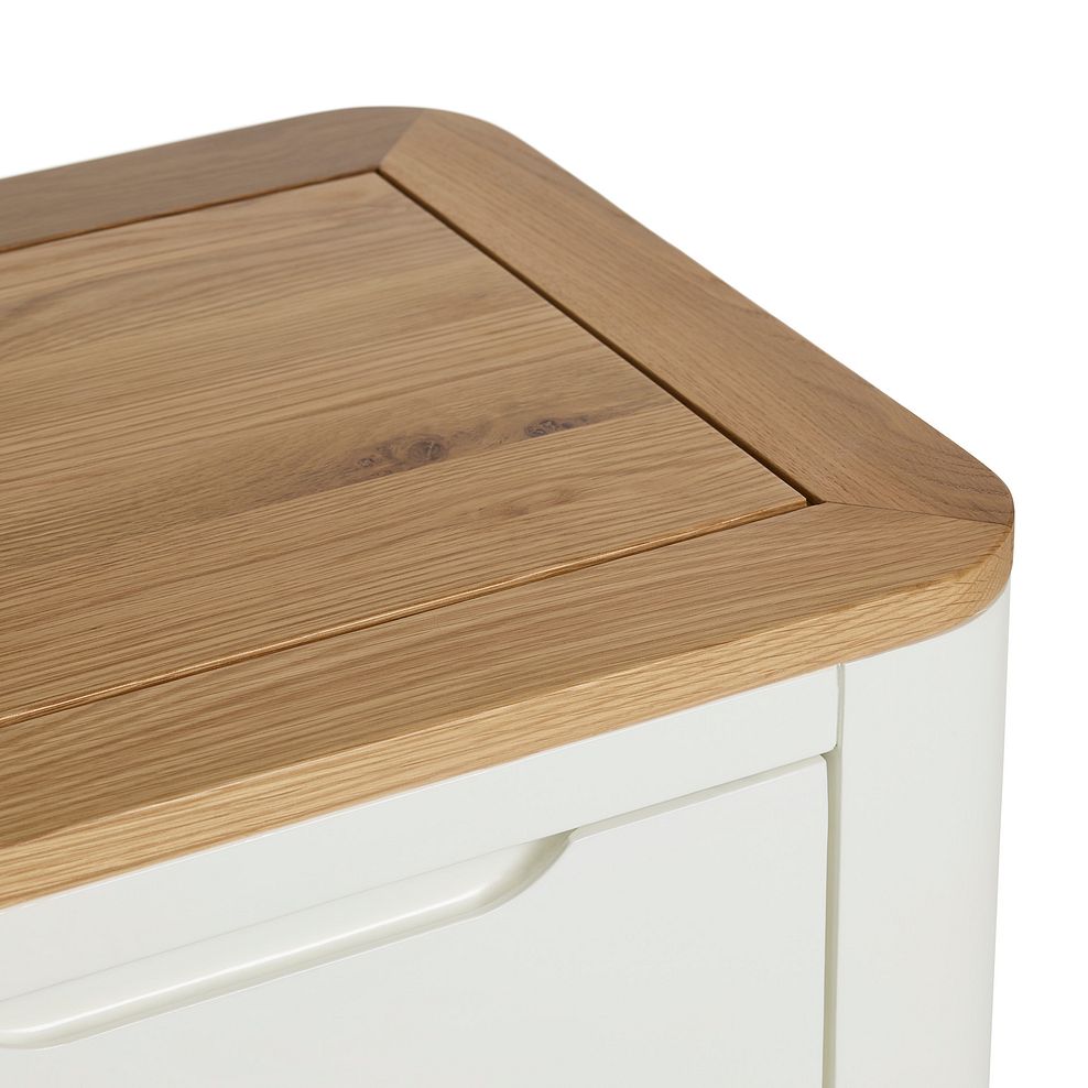 Hove Natural Oak and Painted Console Table 8