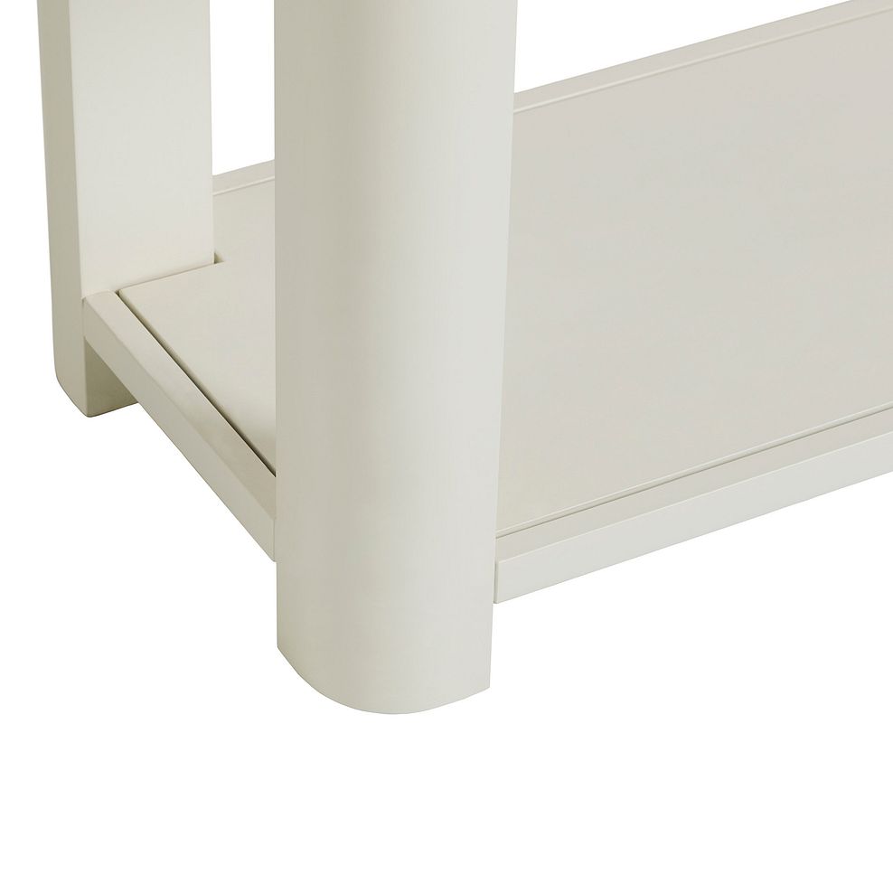 Hove Natural Oak and Painted Console Table 9
