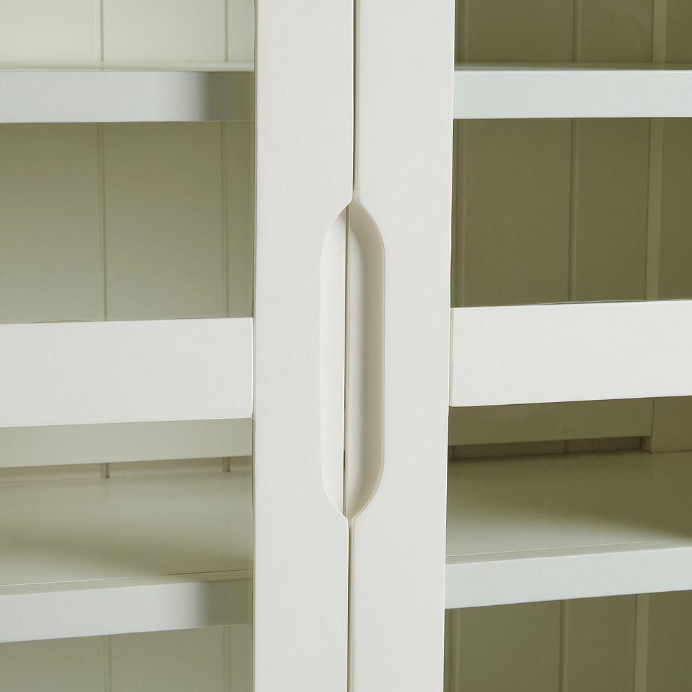 Hove Natural Oak and Painted Display Cabinet 6