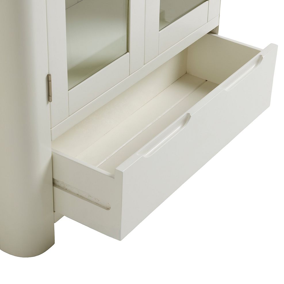 Hove Natural Oak and Painted Display Cabinet 7