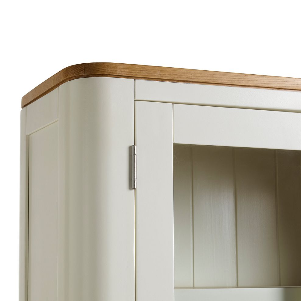 Hove Natural Oak and Painted Display Cabinet 8