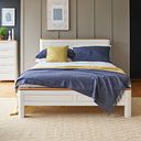 Hove Natural Oak and Painted King-Size Bed