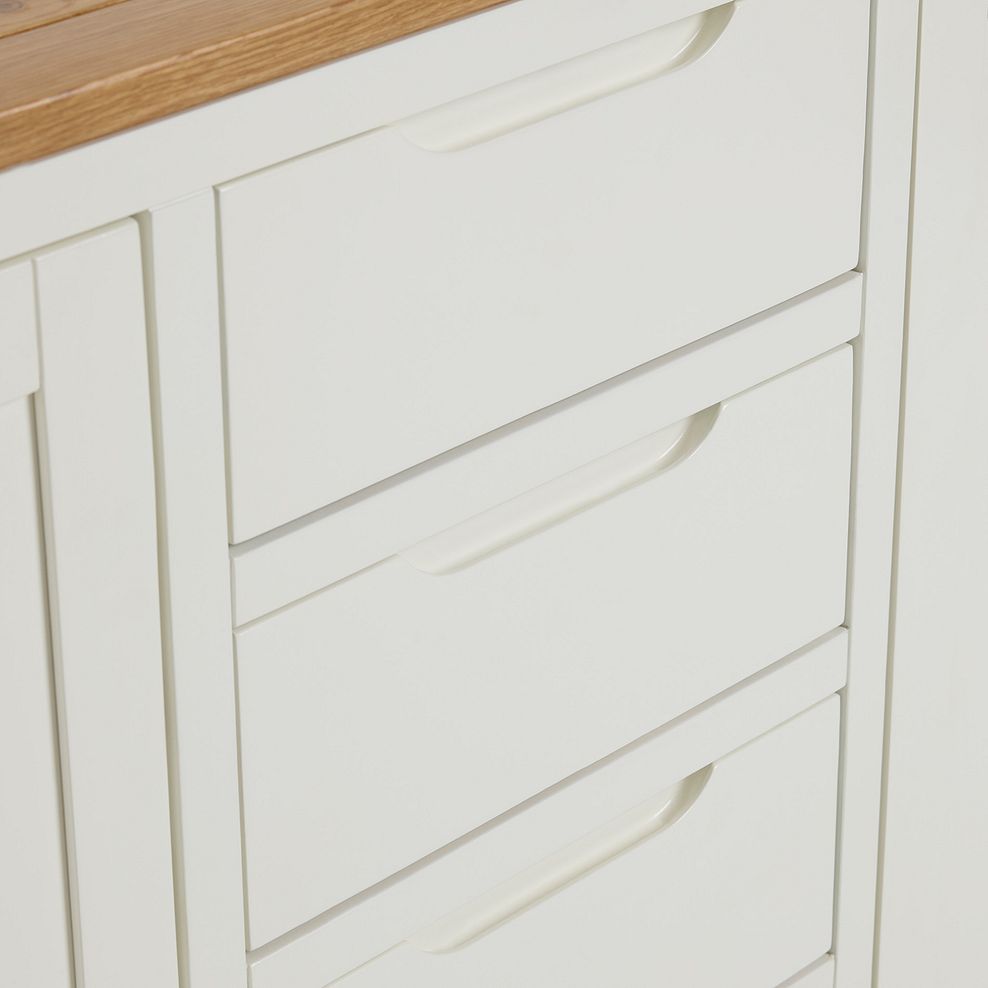 Hove Natural Oak and Painted Large Sideboard 6