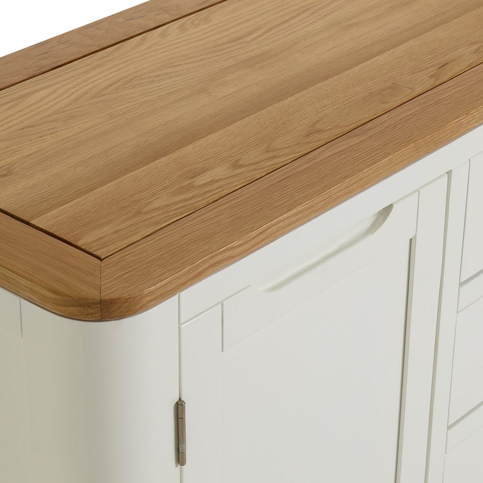 Hove Natural Oak and Painted Large Sideboard 8