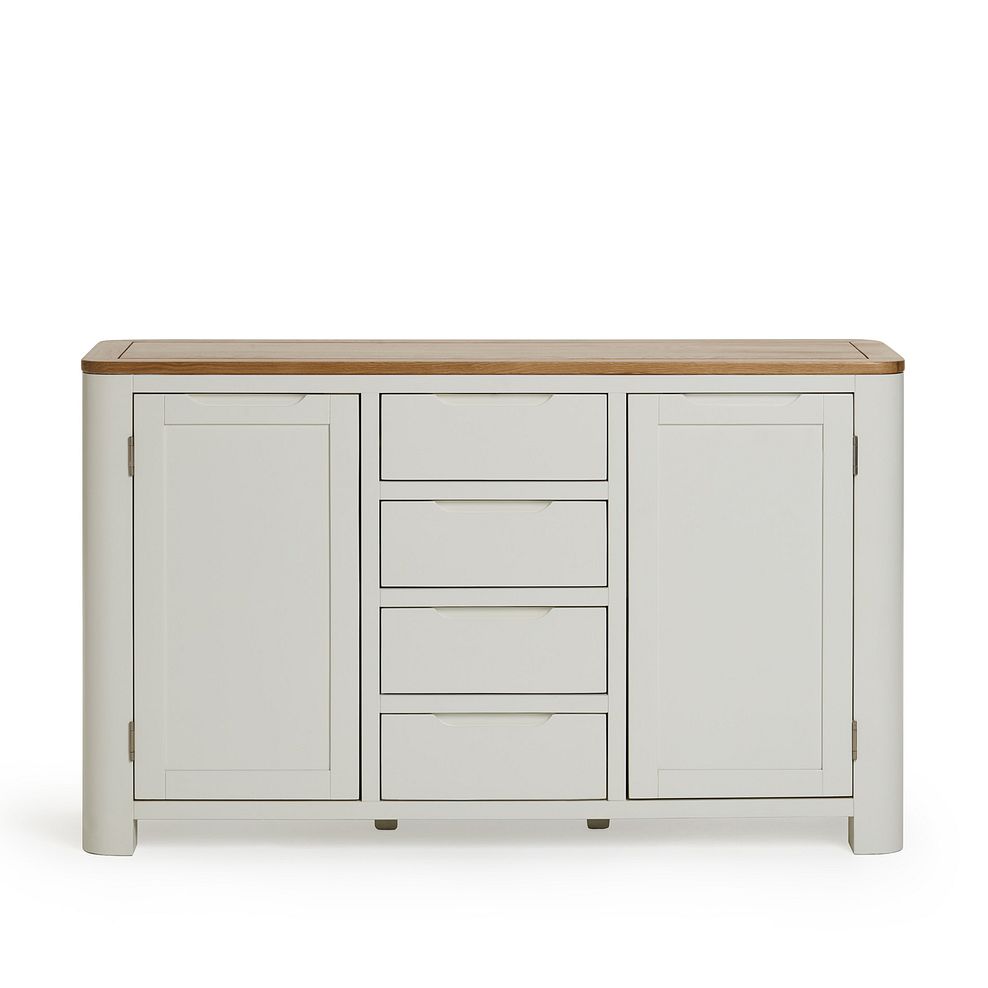 Hove Natural Oak and Painted Large Sideboard 3