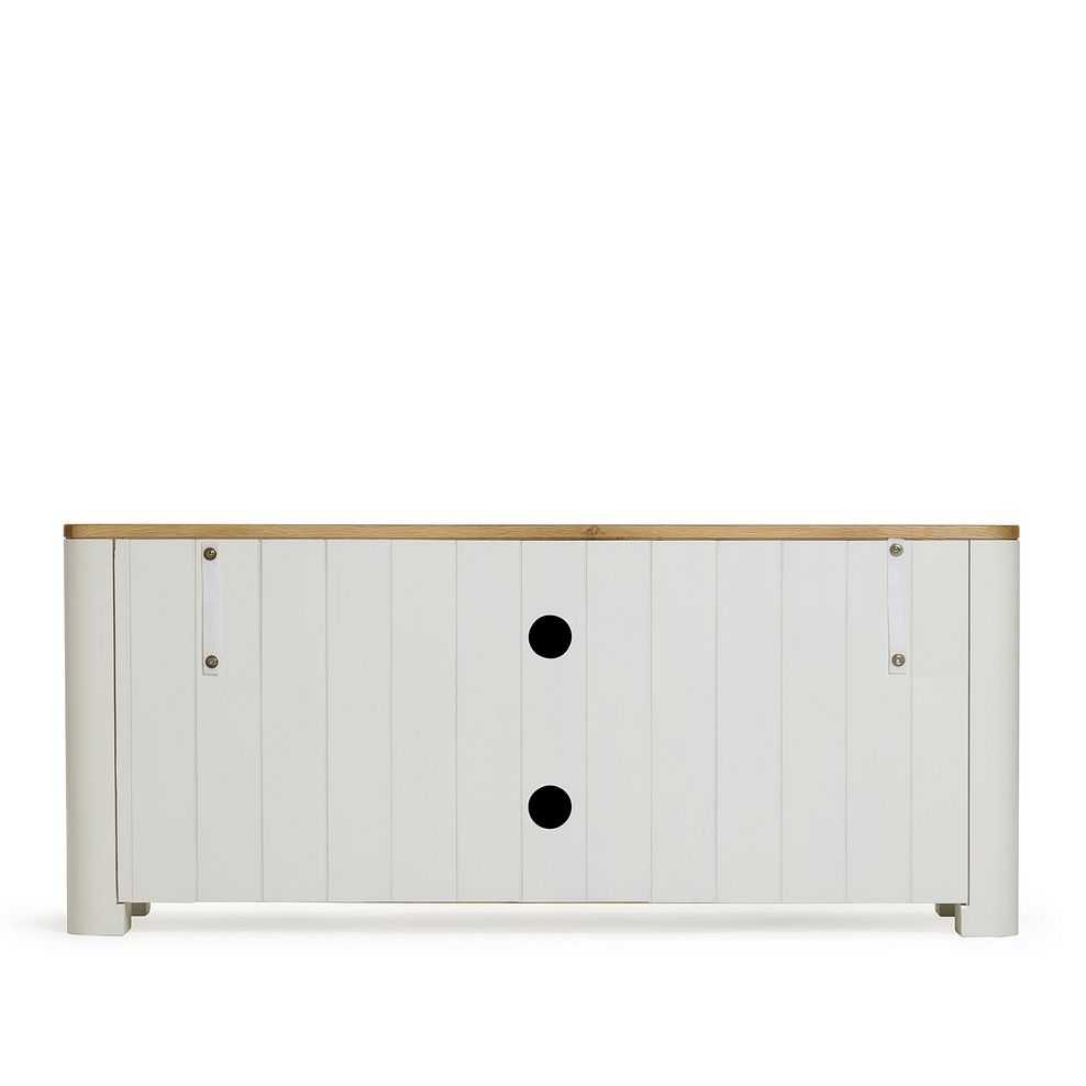 Hove Natural Oak and Painted Large TV Unit 6