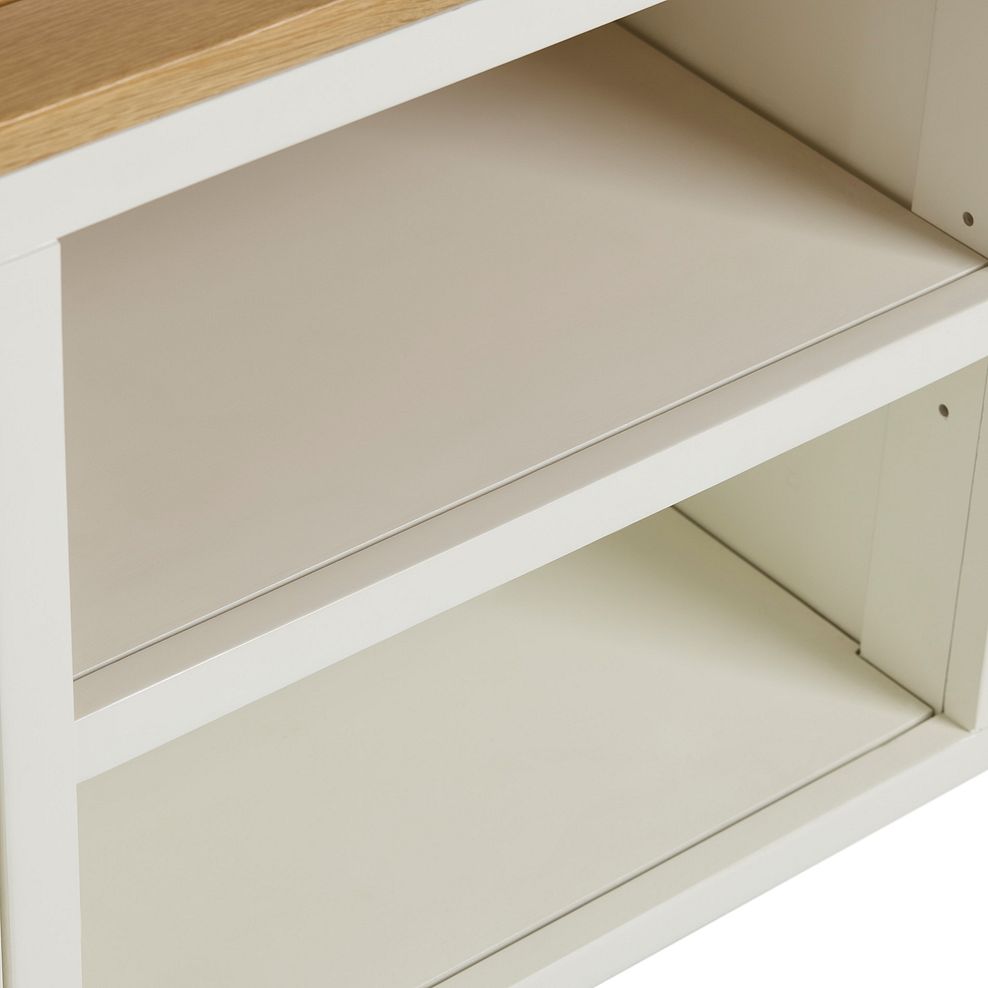 Hove Natural Oak and Painted Large TV Unit 8