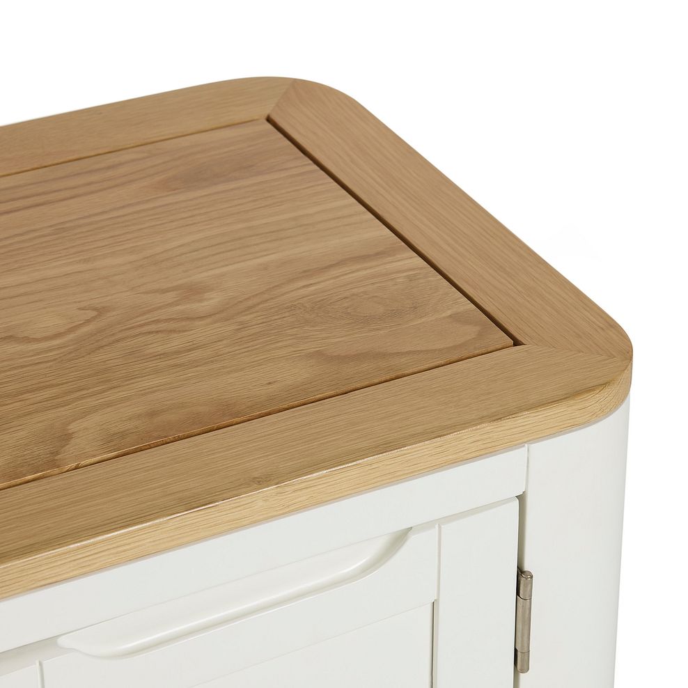 Hove Natural Oak and Painted Large TV Unit 9