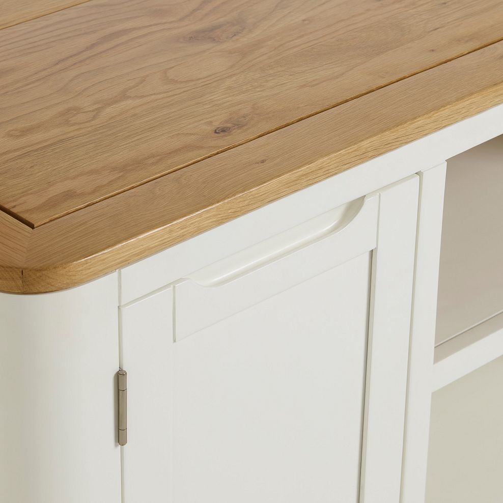 Hove Natural Oak and Painted Large TV Unit 7