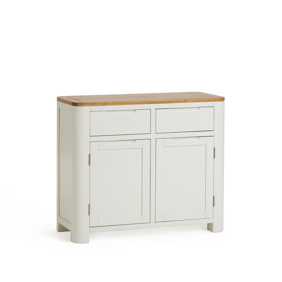 Hove Natural Oak and Painted Small Sideboard 2