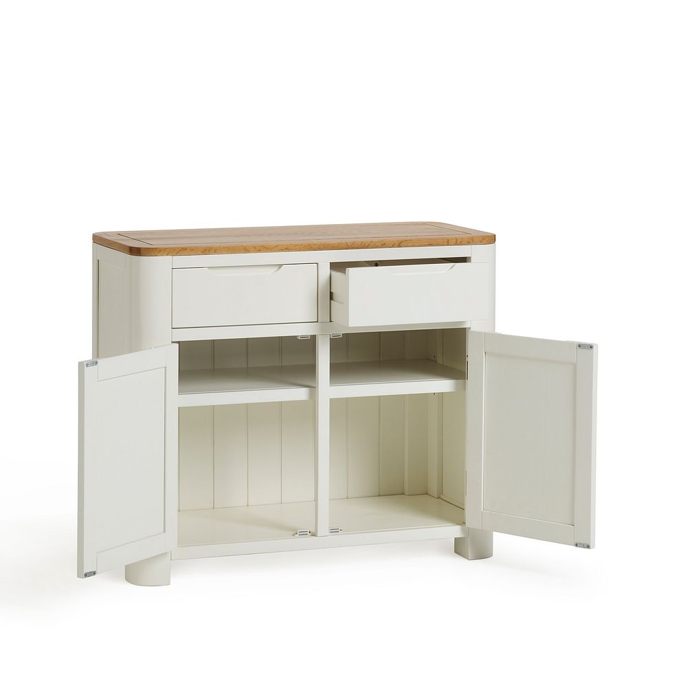 Hove Natural Oak and Painted Small Sideboard 5