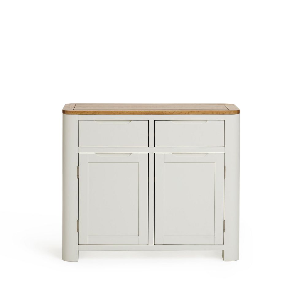 Hove Natural Oak and Painted Small Sideboard 3